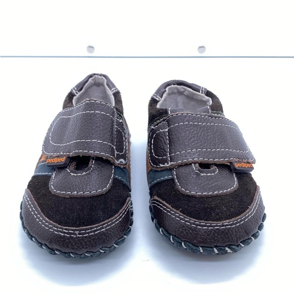 Pediped Soft Sole Shoes Size 6-12 Months - Picture 2 of 7